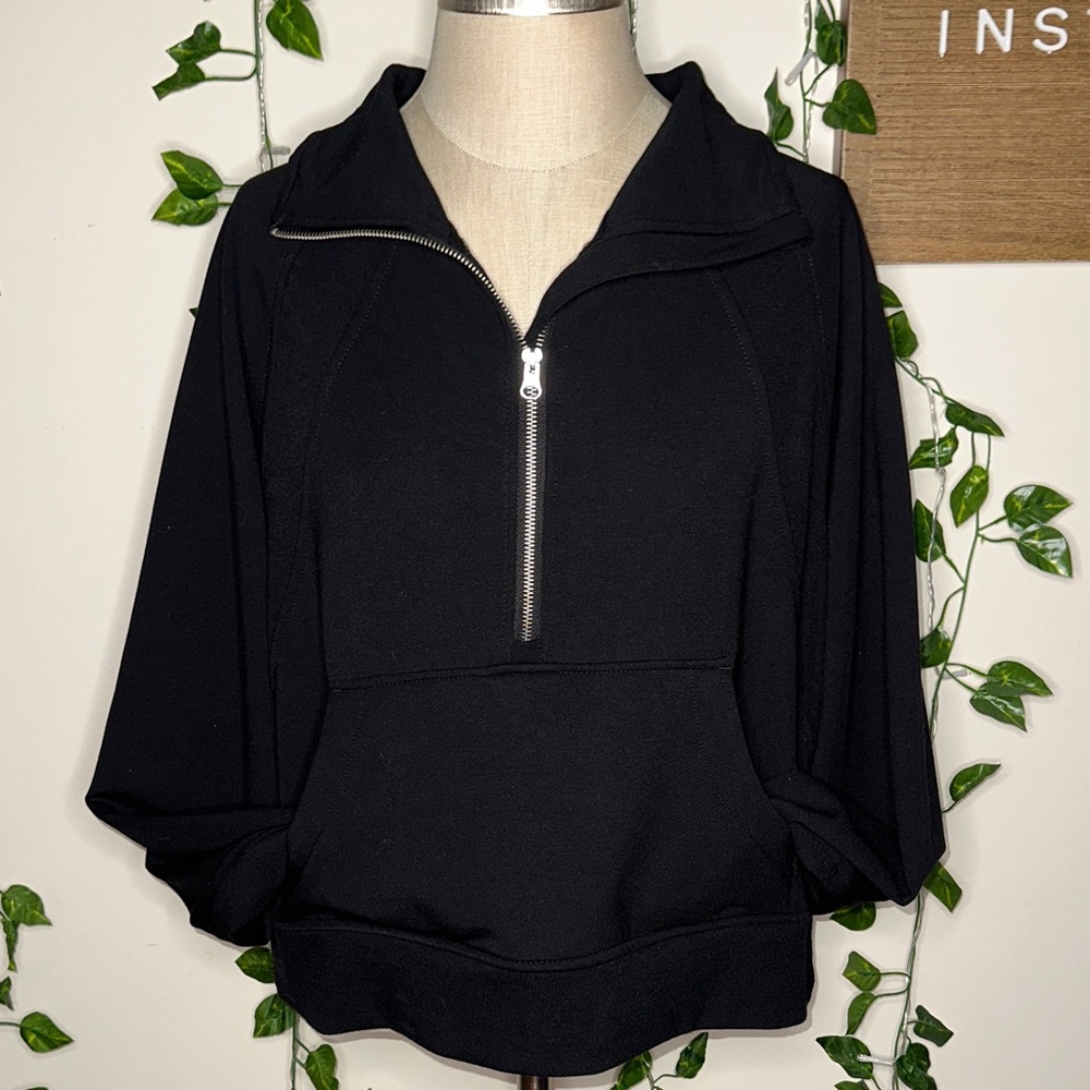 Danskin Half Zip Crewneck Sweatshirt